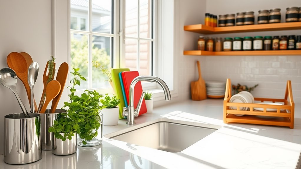 keep kitchen tidy daily