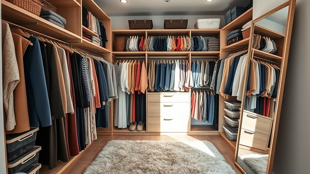 professional closet organization tips
