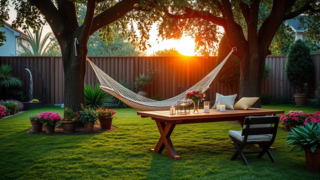 transform your backyard retreat